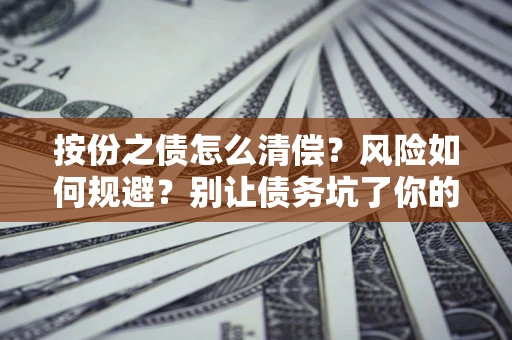 北京按份之债怎么清偿？风险如何规避？别让债务坑了你的钱袋子！